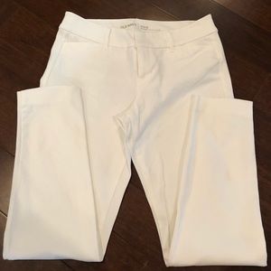 Old Navy white pixie pants